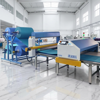 Nouvelle Machine de Découpe Automatique de Tissus CNC Blue Lotus pour Atelier Textile, Équipement de Distribution et de Pose de Tissus avec Moteur