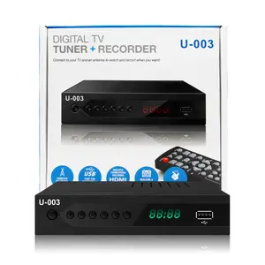 하이 퀄리티 ATSC U003 TV 수신기 디지털 TV 박스 셋톱 박스 수신기 DVD 디코더