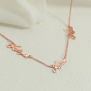 Collana con più nomi - Collana personalizzata con nome - Product Image 6