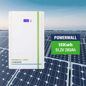 แบตเตอรี่ลิเธียมไอออนแบบติดผนัง 51.2V 100ah ระบบกักเก็บพลังงานภายในบ้าน พร้อมระบบจัดการแบตเตอรี่ (BMS) 10kw 5kw 15kWh สำหรับเชื่อมต่อกับระบบไฟฟ้า (Grid) รุ่น NEHC0001 แบบติดผนัง - Product Image 1