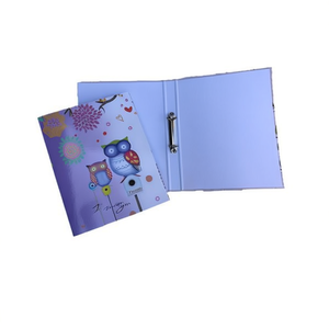 Mnj 2 Hole Folder A4 Size With Owl Design For School Office Use 6Pcs - Product Image 1