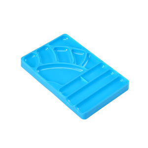 Support de présentation rectangulaire à 11 compartiments pour pinceaux de nail art, stylos et palette de couleurs pour vernis gel - Product Image 3