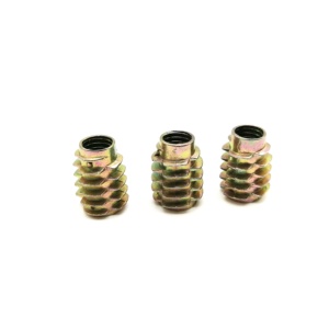 Bán Buôn Hexongal Ổ Đĩa Metric Hợp Kim Kẽm Đồ Nội Thất Gỗ Vít Chèn Hex <span class=keywords><strong>Nuts</strong></span> Bolt M8 Nhúng Nut Mà Không Cần Đầu Vai - Product Image 3