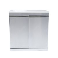Armoire de cuisine en acier inoxydable de qualité supérieure pour la cuisson en plein air, barbecue, résistante à la chaleur, résistante aux intempéries
