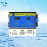 Automatic Salt Water Chlorinator and PH ORP Controller Water Quality Monitor Swimming Pool Disinfect System for in Ground Pool