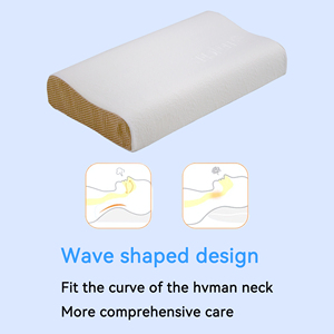 Gối mút hoạt tính bán buôn, chất liệu vải dệt kim mềm mại, có thể tùy chỉnh, thiết kế công thái học, độ đàn hồi chậm, chất liệu cotton thoáng khí, nội thất phòng ngủ hiện đại - Product Image 4