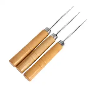 Hand Stitching Taper Leathercraft Needle Canvas Leather Sewing Shoes Awl Cutting Paper Dies Leather Sewing Craft Supplies