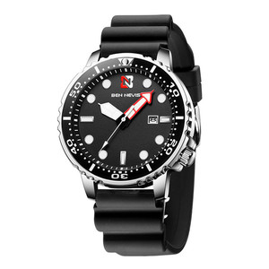 BEN NEVIS 3010 Vente directe d'usine Nouveauté Marque haut de gamme Nouvelle arrivée Montre chronographe à quartz personnalisée pour homme Bracelet en silicone - Product Image 3