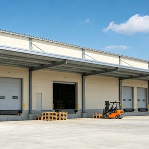 Edificio de Estructura de Acero Prefabricado Directo de Fábrica, Almacén Metálico Antisísmico Duradero para Almacenamiento Industrial - Product Image 6