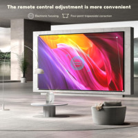 Projecteur vidéo Xiaoming Flip Mini portable 1080p Full HD LED LCD Home Cinéma, fabrication OEM ODM, nouveau Flip Xiaoming
