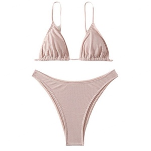 Traje de Baño de Alta Calidad para Niña, Bikini con Tirantes, Tejido de Poliéster Transpirable para Uso en la Playa, Suministro ODM - Product Image 1