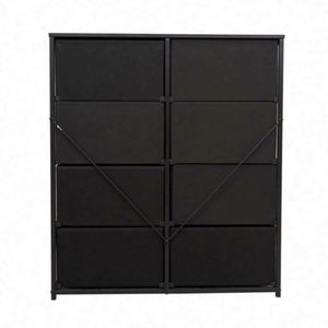 Commode autoportante moderne en tissu pour salon, durable, avec panneaux en MDF et acier inoxydable, en pin, disponible en plusieurs couleurs - Fournisseur en gros - Product Image 5