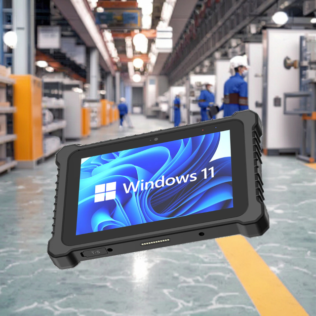 NJ08A-N5100 Handheld Rugged Industrial Tablet 8" Capacitive Screen Quad-Core Intel Processor Windows System
