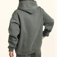 HIC Sweat à capuche personnalisé épais 500 g/m² à épaules tombantes, vierge, coupe oversize, haute qualité, pour fabricants
