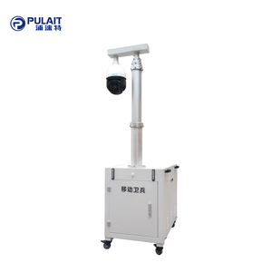 Camera an ninh với Trailer năng lượng mặt trời di động để giám sát công trường tắt hệ thống năng lượng mặt trời lưới - Product Image 3