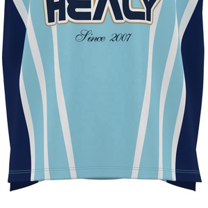 HEALY Retro jaren 90 Streetwear Oversized Voetbalshirt Hoge Kwaliteit Custom Print Polokraag 100% Polyester Voetbaltenue Heren - Product Image 6