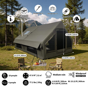 Carpa Inflable de Tela Oxford 300D, Una Habitación, Uso en las Cuatro Estaciones, Portátil, para Actividades al Aire Libre, Team Building y Camping - Product Image 2