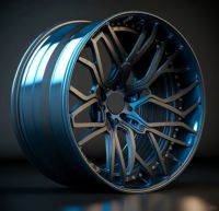 Jantes en alliage d'aluminium forgé 5x112 de 18 à 24 pouces, design à faible dragage, économie de carburant, pour la ville et la route