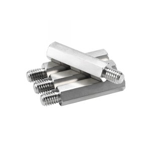 สกรูหัวหกเหลี่ยม LeGood สแตนเลส เกลียวมาตรฐานเมตริก M8X30+12 มม. ผิวเรียบ - Product Image 1
