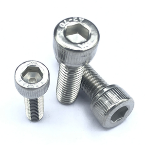 Boulons Allen en acier inoxydable M8 X 22mm Din916 M4 <span class=keywords><strong>M5</strong></span> à tête cylindrique hexagonale Vis à filetage complet Attaches pour scooter sportif - Product Image 3