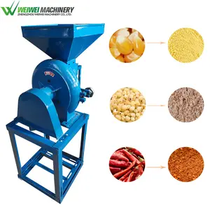 Weiwei Feed Molen Crusher Machine Bean Grinder Machine Voor Verkoop Getande Klauw Pulverizer Diesel Elektrische Benzine