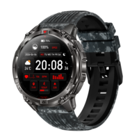 Jam Tangan Pintar GPS Outdoor Compass HT53 2026 dengan Panggilan BT, Layar 1,46 Inci, Tahan Air 3ATM 30M, Pelacak Kebugaran Unisex, Asisten Suara AI