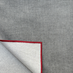 Tela de sofá de nuevo estilo 2025 hecha de algodón de imitación de chenilla y Material de <span class=keywords><strong>lino</strong></span>, tela decorativa de poliéster en forma de rejilla pequeña para el hogar - Product Image 5