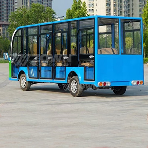 Autobús Turístico Eléctrico con Cabina Cerrada, 13-21 Asientos, Vehículo de Transporte Turístico con Certificación CE para Servicio de Pasajeros en Resorts, Zoológicos y Sitios Turísticos - Product Image 5