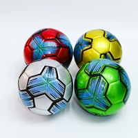 Ballon de football en PU cousu à la machine, personnalisable, haute qualité, durable, pour entraînement et matchs professionnels