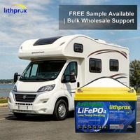 Batterie LiFePO4 24V 200AH 5KW Grade A 6000+ Cycles, Batterie Lithium à Décharge Profonde pour VR, Bus CAN, Terminal M8, CE RoHS IP67, OEM ODM