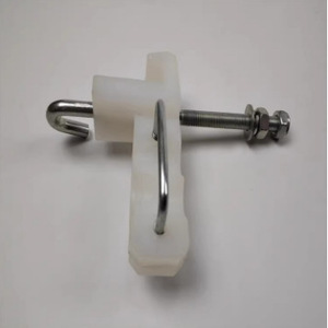 Clip de nailon para cruces de vías ferroviarias EM-18814 para vías ferroviarias ordinarias y de alta velocidad, tarjeta M aislada, tarjeta tipo mariposa - Product Image 2