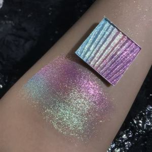 Phấn mắt ép màu cầu vồng duochrome siêu sắc tố, xu hướng mới 2026, logo tùy chỉnh - Product Image 5