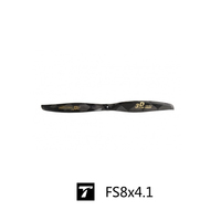 T-HOBBY FS8x4.1 F3P Moteur Brushless Métallique 3D pour Drone avec Télécommande et ESC, 2 Pales 8x4.1 Pouces pour Air 2