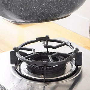 Support auxiliaire pour petit récipient de cuisinière à gaz, accessoires pour cuisinière à gaz, support de cuisinière en fonte, support universel antidérapant à 5 et 4 griffes pour casseroles. - Product Image 2