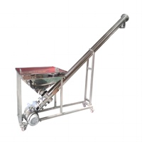 DZJX 45 Degrés Angle Incliné En Acier Inoxydable Séchage Tarière Convoyeur À Vis Pour Le Transport Des Aliments Micro Poudre Fournisseurs