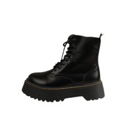 Chaussures de randonnée et de marche antidérapantes à lacets, résistantes et élégantes, pour femmes, avec plateforme