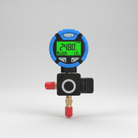 Manomètre numérique PG-10B pour climatisation et chauffage, haute précision (0,5 % FS), ensemble de manomètres multi-réfrigérants, outils HVAC