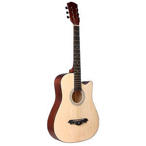 China <span class=keywords><strong>buena</strong></span> <span class=keywords><strong>calidad</strong></span> precios baratos 38 pulgadas pulido práctica guitarras acústicas para la venta - Product Image 2