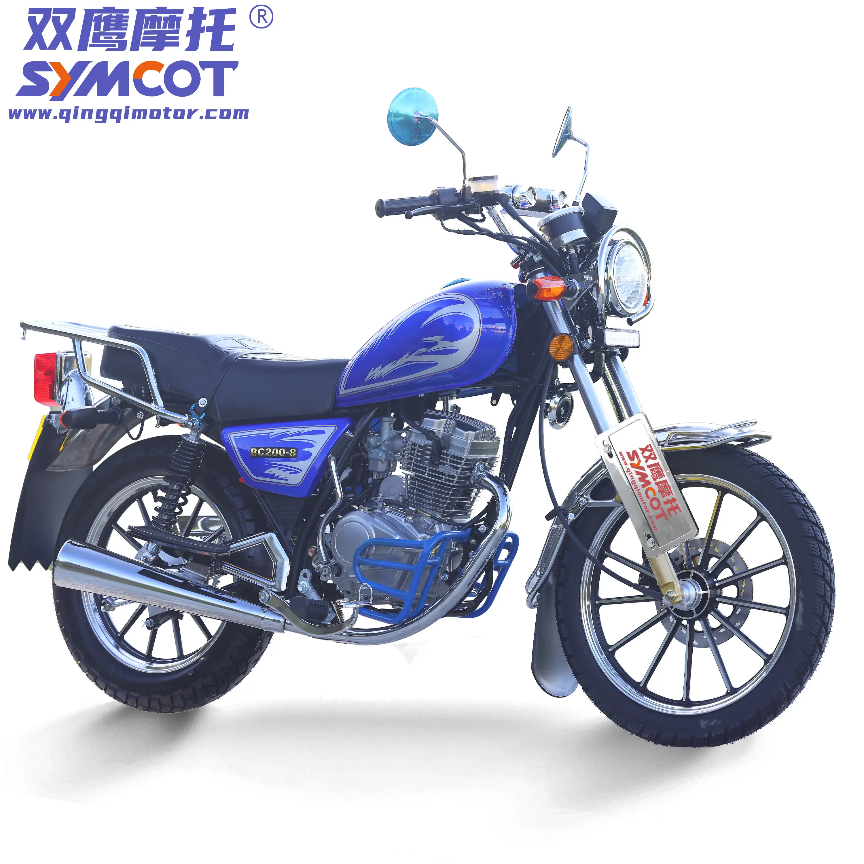 黒猫GN125GN150 GN200スズキエスチョッパーオートバイ150cc200ccエンジンCKDボディセットスーダンイエメン用