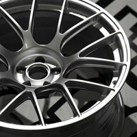 Jantes et pneus de voiture de tourisme légers de 18 pouces 6x5.5 en satin, style direct usine, pour Mercedes C E AMG
