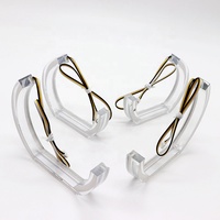 HYML compatible avec E90 E81 E46 E87 F30 E53 E60 E63 E36 cristal bicolore LED yeux d'ange anneaux Hola