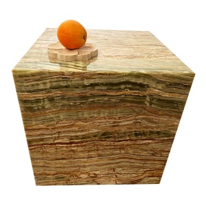 <strong>Bamboo</strong> Green Jade Onyx Side Cubic Coffee Table Onix Block <strong>Furniture</strong> Natural Stone Cube Onyx Marble Table Top - Product Image 6