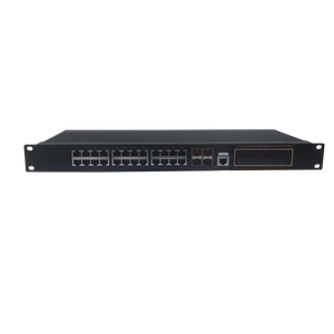 Commutateur Ethernet industriel géré L3 IEEE802.3af/at POE+ Gigabit 24 ports avec liaison montante 10G et 4 ports SFP, commutateur de cœur 10G géré - Product Image 1
