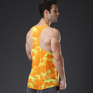 Canotta Sportiva Estiva da Uomo ad Asciugatura Rapida per Maratona, Senza Cuciture con Bordi Sigillati, Personalizzazione Fitness ODM - Product Image 5