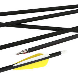 Chất Lượng Cao Hỗn Hợp Carbon Mũi Tên 500 Cột Sống Cho Bên Ngoài Thể Thao Chụp Màu Đen/Màu Vàng Lông Cho <span class=keywords><strong>Bow</strong></span> - Product Image 5