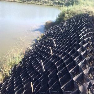 HDPE nhựa geocell Trái Đất giữ cấu trúc mịn/đục lỗ geocell cho ngoài trời dốc dốc giữ lại tường - Product Image 4