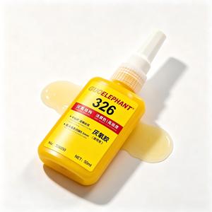 กาวเชื่อมโครงสร้างชนิดไม่ใช้ออกซิเจน ZSW 326 ขนาด 50 มล. ความหนืดปานกลาง แรงยึดสูง สีเหลืองอ่อน สำหรับงานก่อสร้าง ใช้กับเหล็กแม่เหล็กและโลหะ - Product Image 4