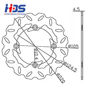 โรเตอร์ดิสก์เบรกหลังสำหรับ H-Onda CBR600 F2/F3/<span class=keywords><strong>F4</strong></span>/F4i <span class=keywords><strong>CBR</strong></span> <span class=keywords><strong>600</strong></span> 900 1000 <span class=keywords><strong>RR</strong></span> VTR1000 43251-MEE-000 - Product Image 6
