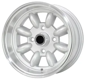 JBW 13X7,0 SUPER Lite 4X101.6 RUEDA DE CARRETERA PLATA