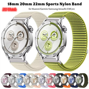Correa de Tela Tejida para Reloj Huawei <span class=keywords><strong>Watch</strong></span> GT 6 GT5 GT4 41mm GT5 <span class=keywords><strong>Pro</strong></span>, Brazalete Deportivo de Nailon Transpirable para Reloj Inteligente - Product Image 1